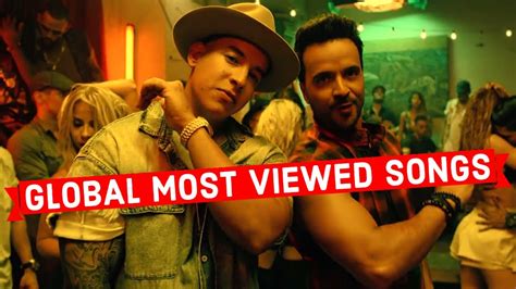 Global Most Viewed Songs Of All Time On Youtube Top 20 Youtube