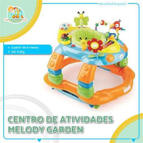 Centro De Atividade Melody Tunel Do Brinquedo