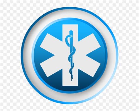 Emergency Medicine Symbol Blue Clipart Image Ems Star Of Life Free