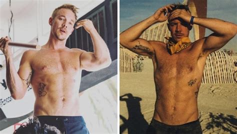 Shirtless Shots Of Diplo Get In The Dj S Mix Tmz