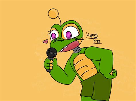 Happy Frog Fnaf Fanart By Pending76elz On Deviantart