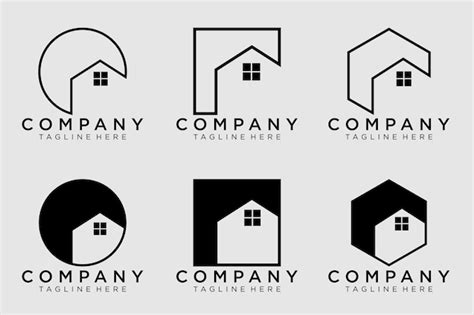 Premium Vector Creative Real Estate Logo Design House Logo Design Real Estate Vector Icon