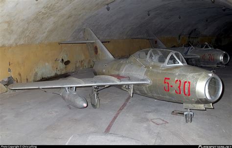 5 30 Albanian Air Force Mikoyan Gurevich Mig 15uti Photo By Chris