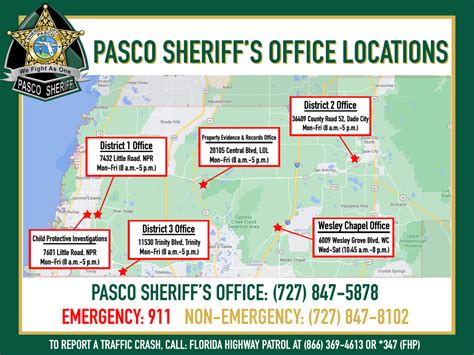 Lobby Closure May 29 Pasco Sheriffs Office News