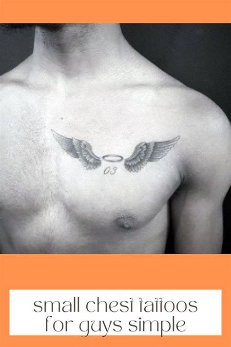 Small Chest Tattoos For Guys Simple