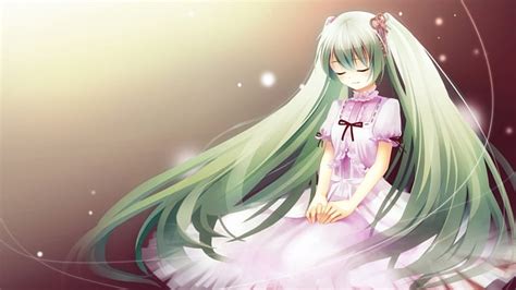 Hatsune Miku Pretty Cg Adorable Sweet Nice Anime Beauty Anime