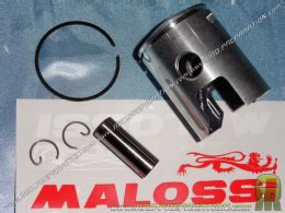 Piston mono segment MALOSSI axe Ø12mm pour kit 60cc Ø42mm MALOSSI en