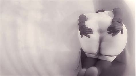 Colossare Kinky Chubby Boy With Big Bum Wearing Black Lingerie Twerks And Teases Virgin Ass