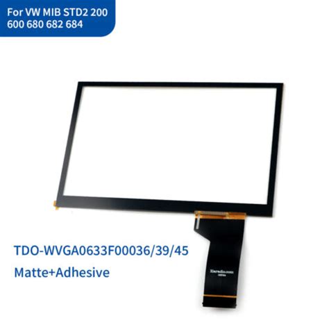 Matte Touch Screen Digitizer For Vw Skoda T Std Mib C C