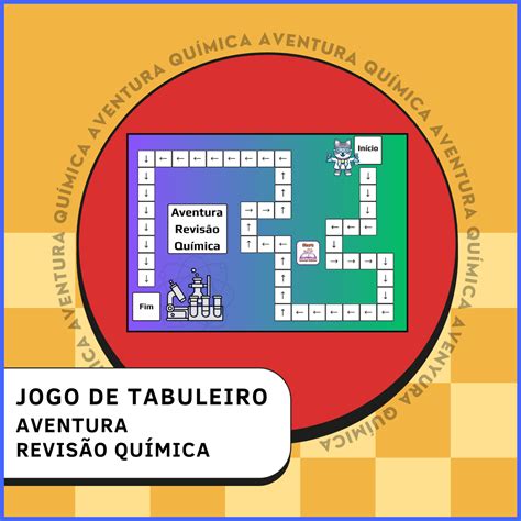 Jogo De Tabuleiro Aventura Revis O Qu Mica Formato Pdf Stars