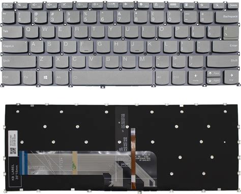 ANTWELON Reaplcement Laptop Keyboard Backlight for Lenovo Xiaoxin Pro ...