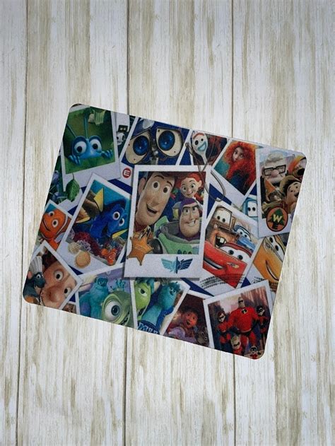 Personajes De Dibujos Animados Mousepad Etsy