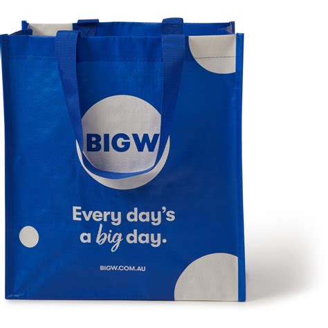 Big W Shopping Bag - Blue | BIG W