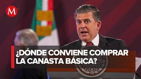 Profeco anuncia un ligero aumento en la canasta básica chequen donde