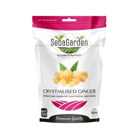 Seba Garden Crystallised Ginger 1kg Seba Trade Ltd