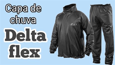 Capa De Chuva Delta Flex YouTube