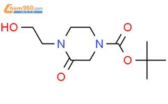 Tert Butyl 4 2 Hydroxyethyl 3 Oxopiperazine 1 Carboxylate 910573 06 7