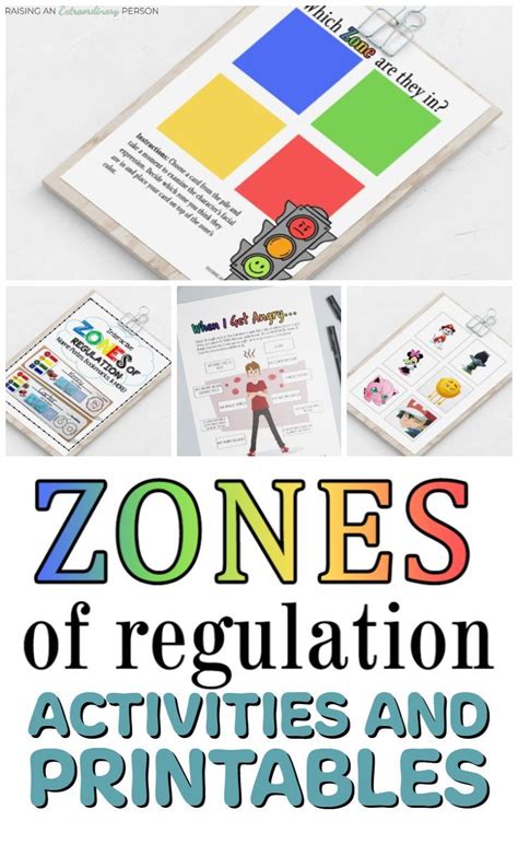 Zones Of Regulation Activities And Printables Artofit