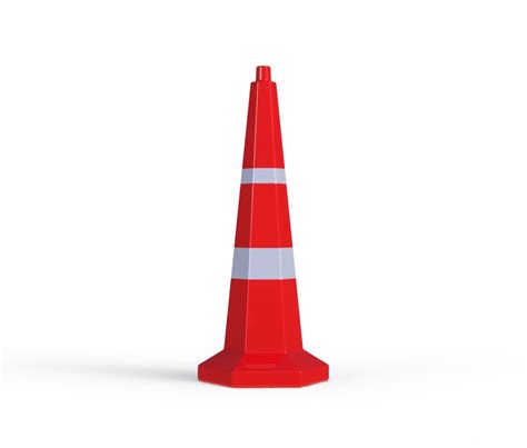 Red 1000mm Hexagonal Traffic Safety Cones Model Namenumber Rs