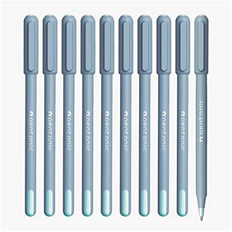 Pentonic B RT 0 7mm Retractable Ball Pen Blister Pack Blue Ink Set