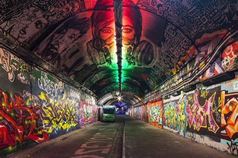 Londons Famous Graffiti Tunnel Is The Star Of Local Regeneration