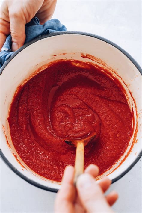 Easy Homemade Ketchup Naturally Sweetened Minimalist Baker