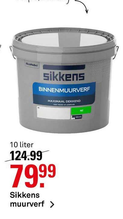 Sikkens Muurverf Aanbieding Bij Karwei 1Folders Nl