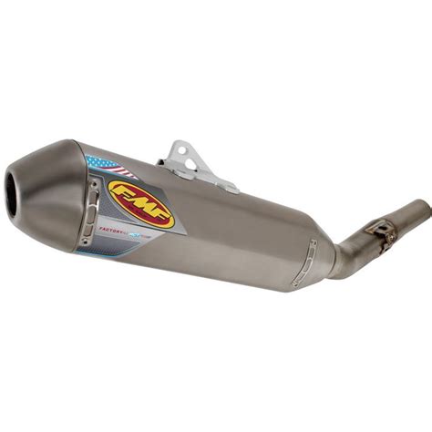 FMF Racing Factory 4 1 RCT Titanium Slip On Exhaust Natural Finish