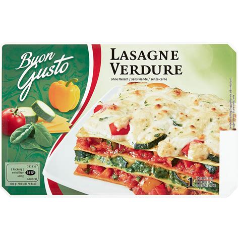 Buy Buon Gusto Lasagne Verdura Migros