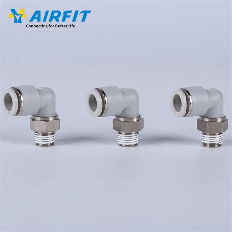 Airfit 1 4 BSP accesorios neumáticos de aire del tubo de un solo toque