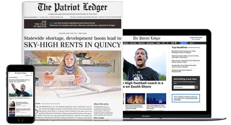 Quincy Patriot Ledger Subscriptions And Home Delivery Subscriber Services