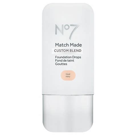 No7 Match Made Custom Blend Cool Ivory Foundation Drops 1 Ct Kroger