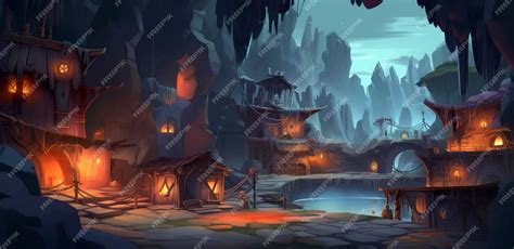 Premium Ai Image 2d Hero Battle Pvp Arena Background Casual Game Art