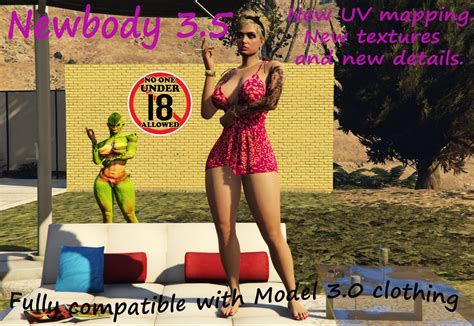 Mp Female Full Body Mod With Breast Physics GTA5 Mods