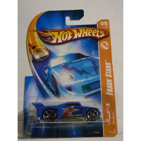 hot wheels track stars 08 of 12 bassline blue #116/180 '07 - Walmart ...