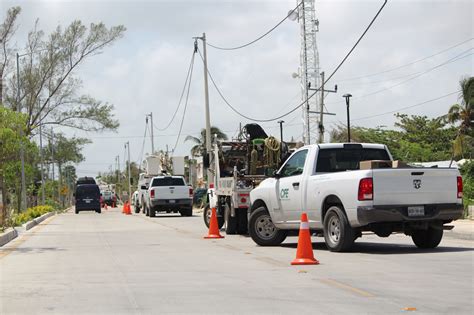 CFE anuncia cortes de luz en Quintana Roo para este miércoles 23 de