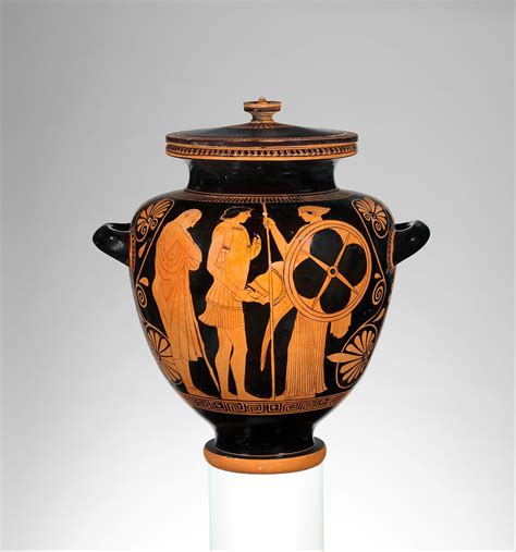 Attributed to the Deepdene Painter | Terracotta stamnos (jar) | Greek ...