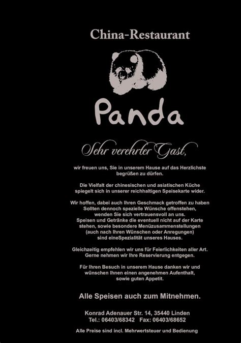 PDF Speisekarte China Restaurant Panda DOKUMEN TIPS