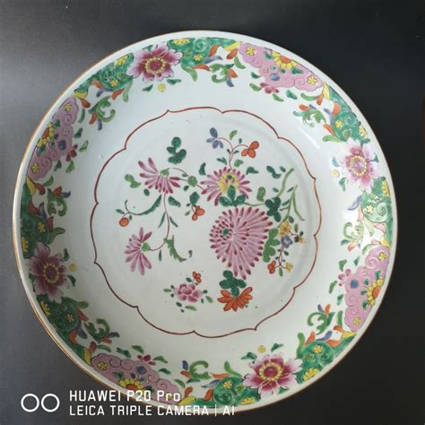 Bajoplato Famille Rose Porcelana China Siglo Catawiki