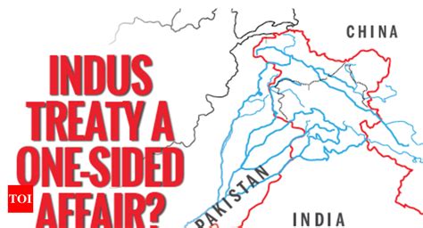 The Indo Pak Indus Water Treaty Times Of India