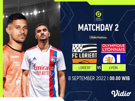 Link Live Streaming Lorient Vs Lyon Vidio