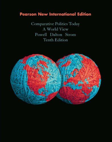 Comparative Politics Today A World View Pearson New