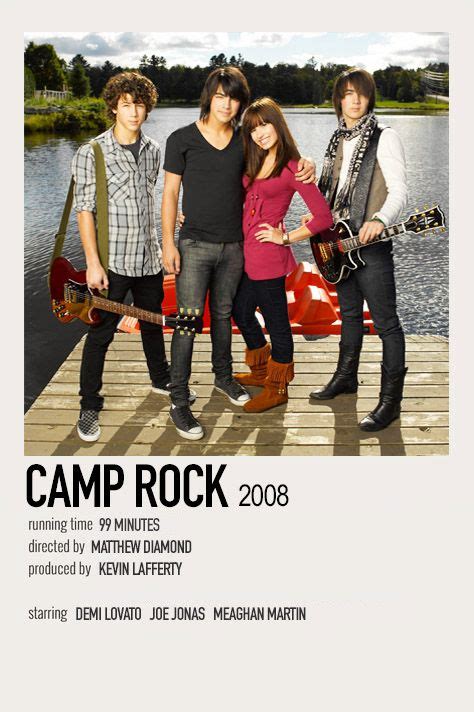 Camp Rock By Jessi Movie Prints Iconic Movie Posters Movie Posters