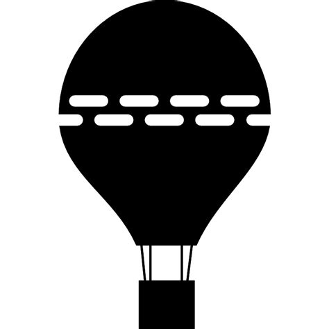 Hot Air Balloon Vector SVG Icon SVG Repo
