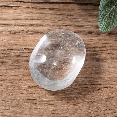 Clear Quartz Crystal Palm Stone Mindfulsouls
