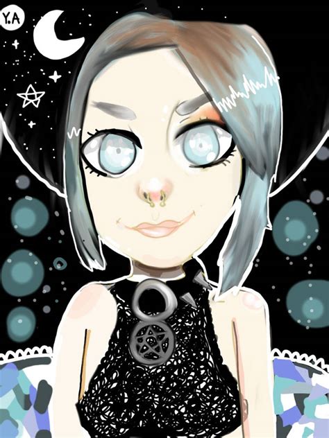 Creepy cute girl by Yulecuteartist on DeviantArt