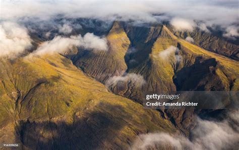 Icelandic Highlands Aerial View High Res Stock Photo Getty Images