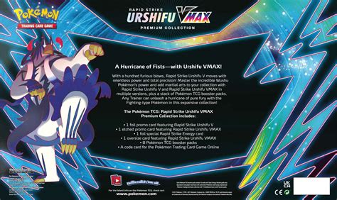 Rapid Strike Single Strike Urshifu Vmax Premium Collection Revealed