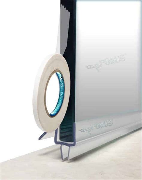 DS200 Waterproof Double Sided Tape | Shower Glass Door | pFOkUS