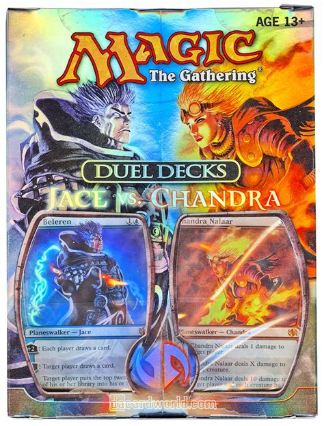 Magic The Gathering Jace Vs Chandra Duel Deck Da Card World